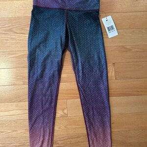 Gradient Purple and Blue Leggings